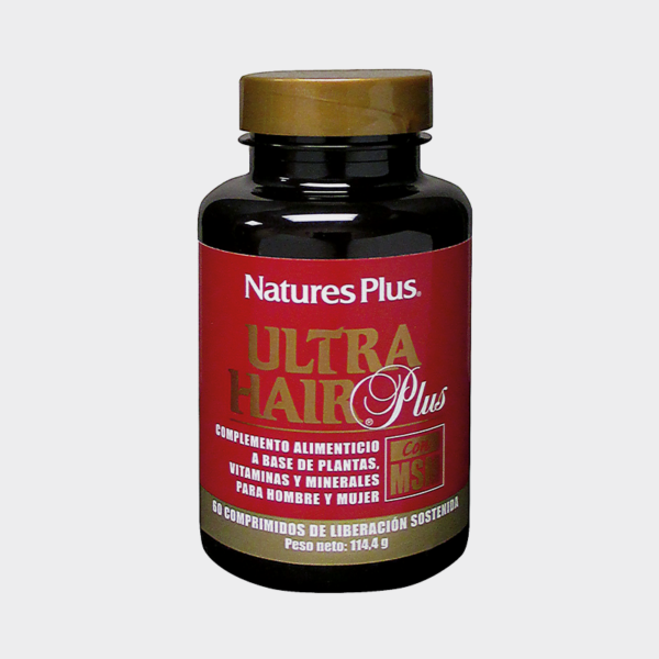 NATURE´S PLUS ULTRA HAIR CON MSM 60 COMPRIMIDOS