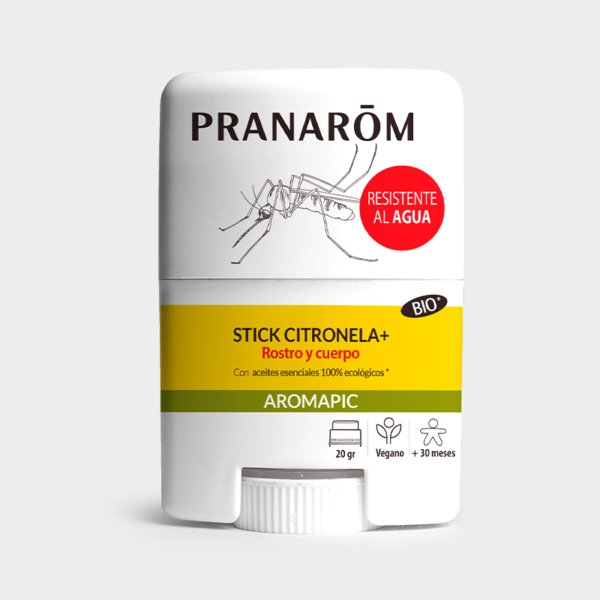 PRANAROM AROMAPIC STICK CITRONELA PLUS ROSTRO Y CUERPO BIO 20gr