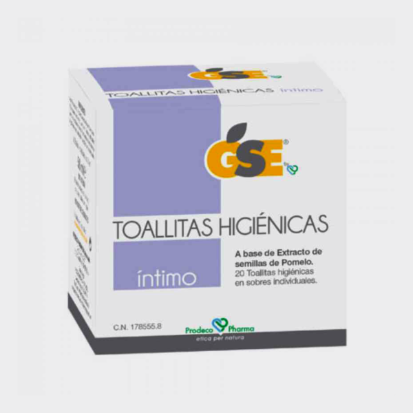 GSE TOALLITAS HIGIENICAS INTIMAS 20 TOALLITAS