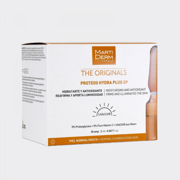 MARTIDERM THE ORIGINALS PROTEOS HYDRA PLUS SP 30 AMPOLLAS
