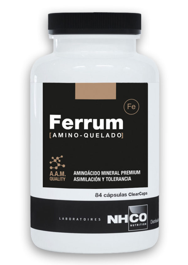 NHCO FERRUM AMINO-QUELADO 84 CAPSULAS