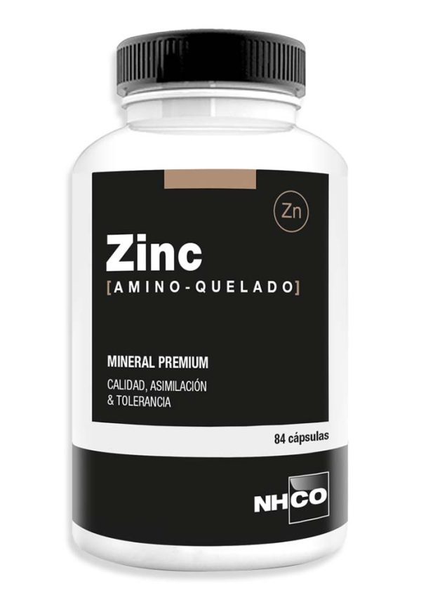 NHCO ZINC AMINO-QUELADO 84 CAPSULAS