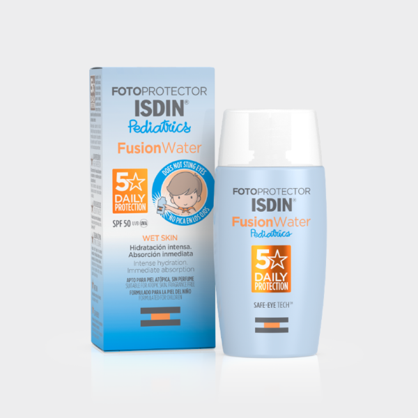 FOTOPROTECTOR ISDIN PEDIATRICS FUSION WATER SPF50 WET SKIN  50ml