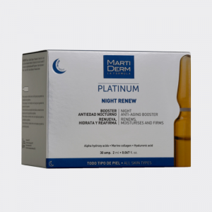 MARTIDERM PLATINUM NIGHT RENEW 30 AMPOLLAS