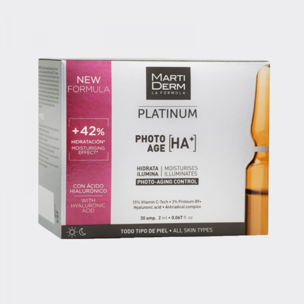 MARTIDERM PLATINUM PHOTO AGE HA+ 30 AMPOLLAS